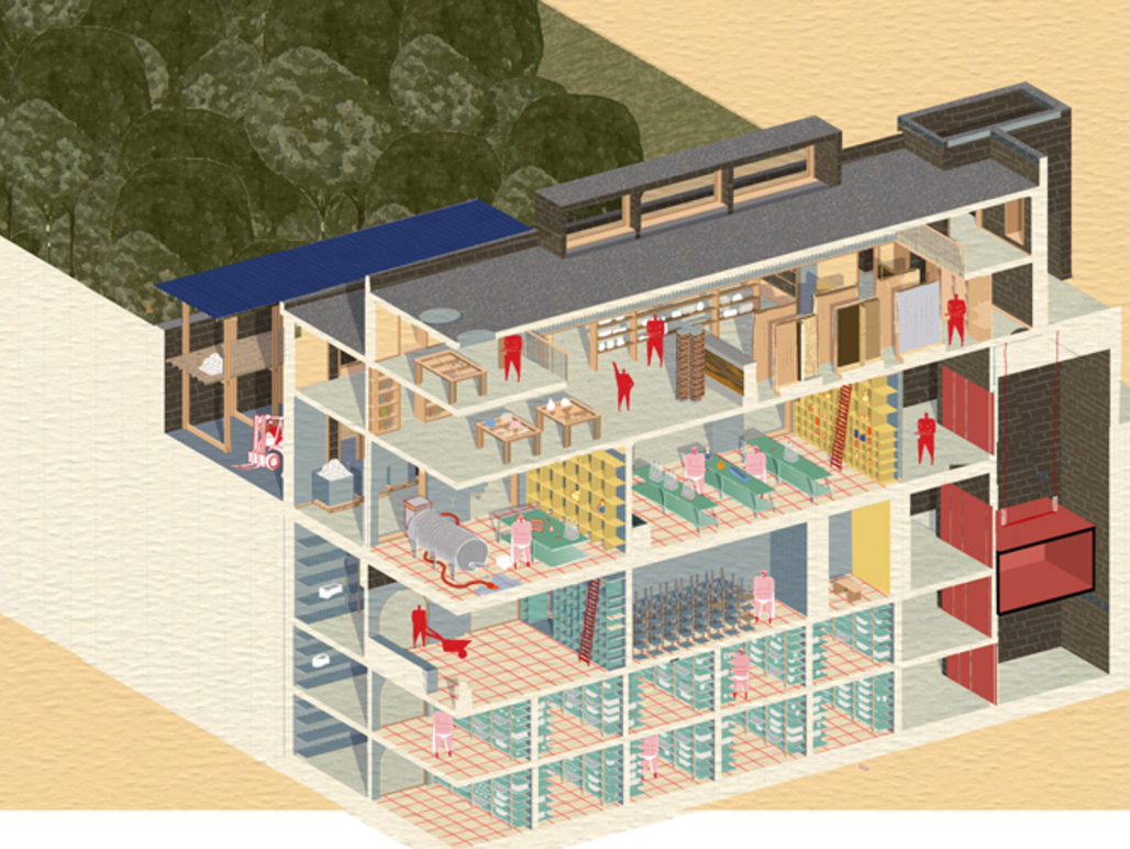 Architecture Center for regenerative materials