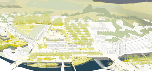 The Great Park - The Jordanne River Enters the City