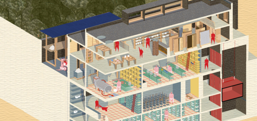 Architecture Center for regenerative materials