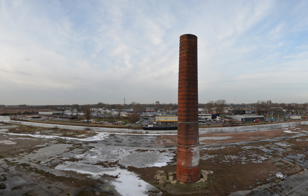view from the SuikerUnie area to the Europan site