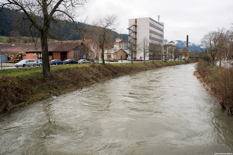 Areuse River - view from the northwest