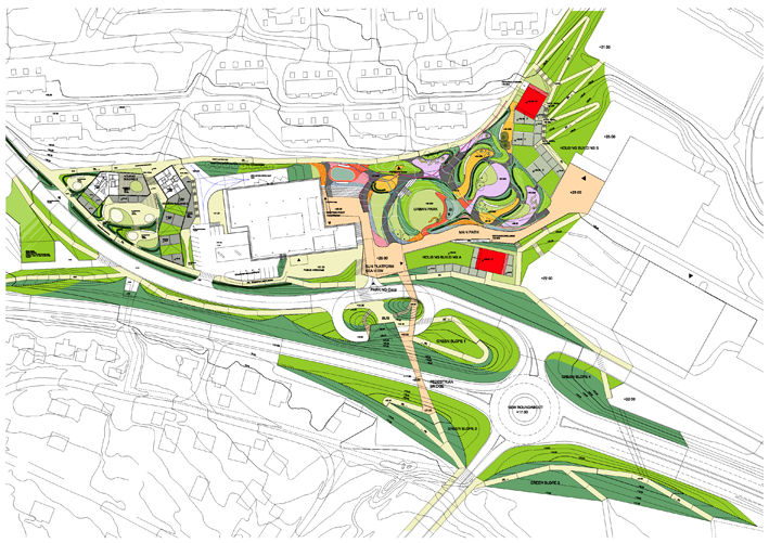 Urban study for Kroken district