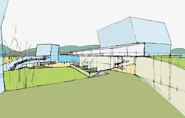 Urban study on competition site