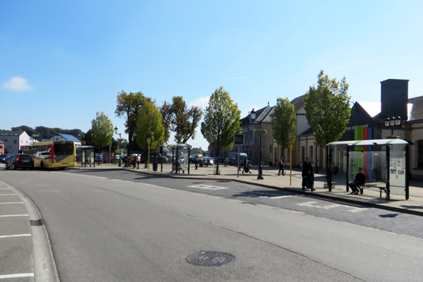The station square