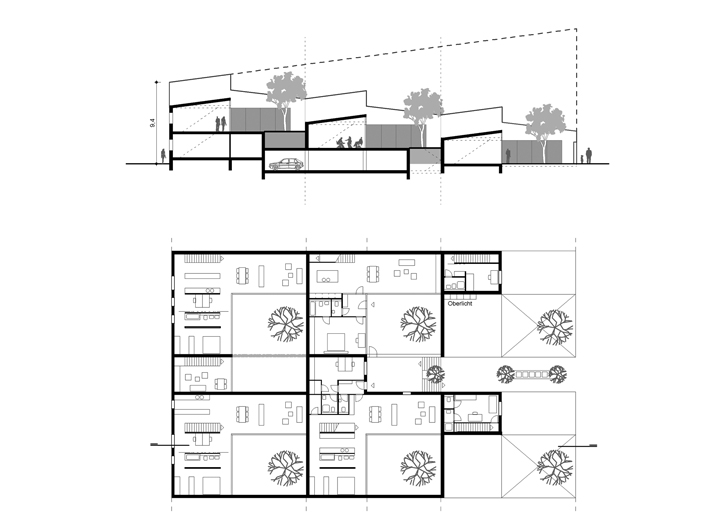 Maisons avec cour