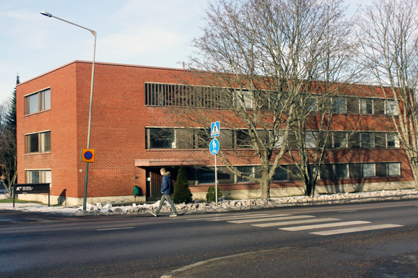 Office building by Alvar Aalto at the southern end of the site