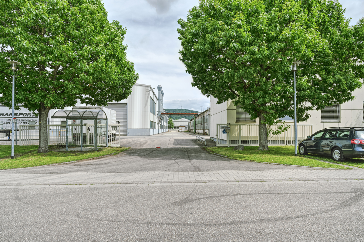 Ground view from Bahnhofstraße