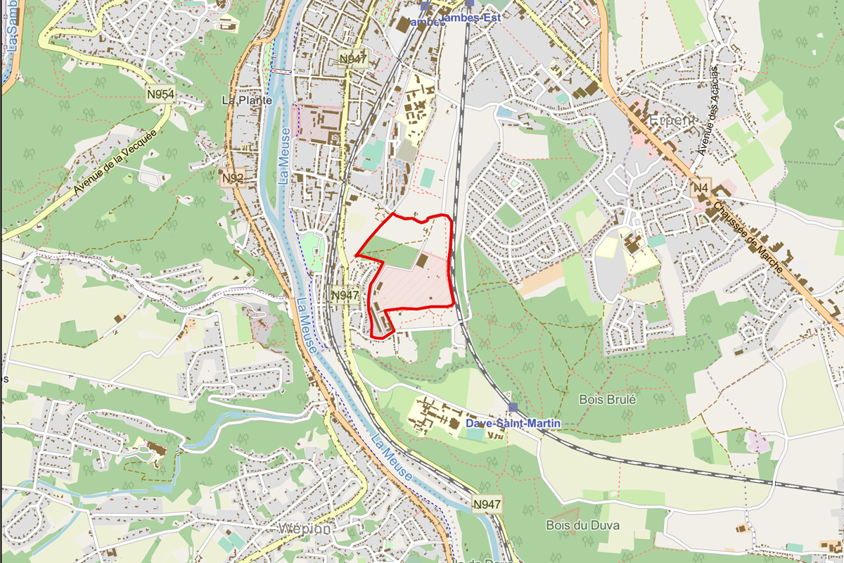 Territorial map