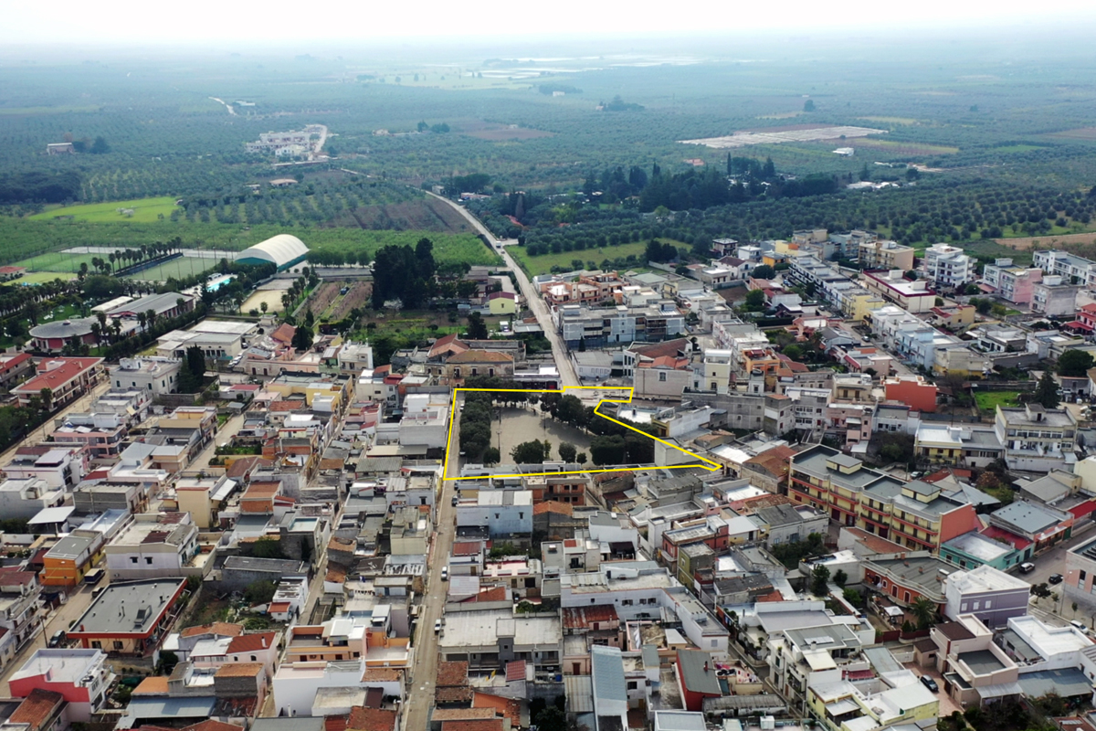 Aerial view of Palombaio